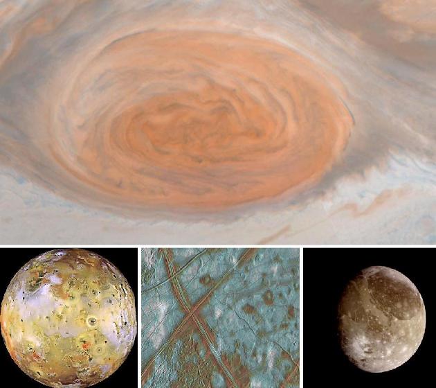 Galileo images of Jupiter