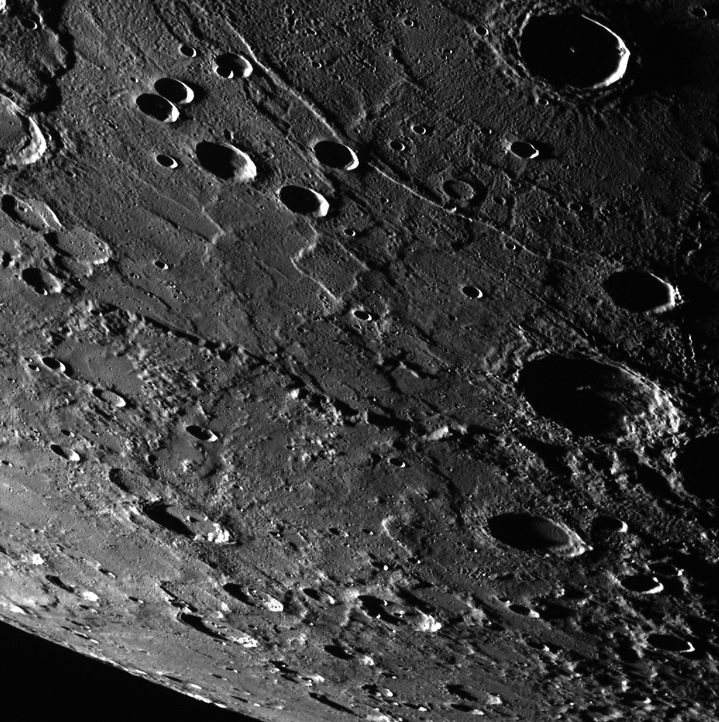 View of Mercury from Messenger spacecraft