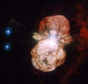 Hubble view of the Eta Carinae system