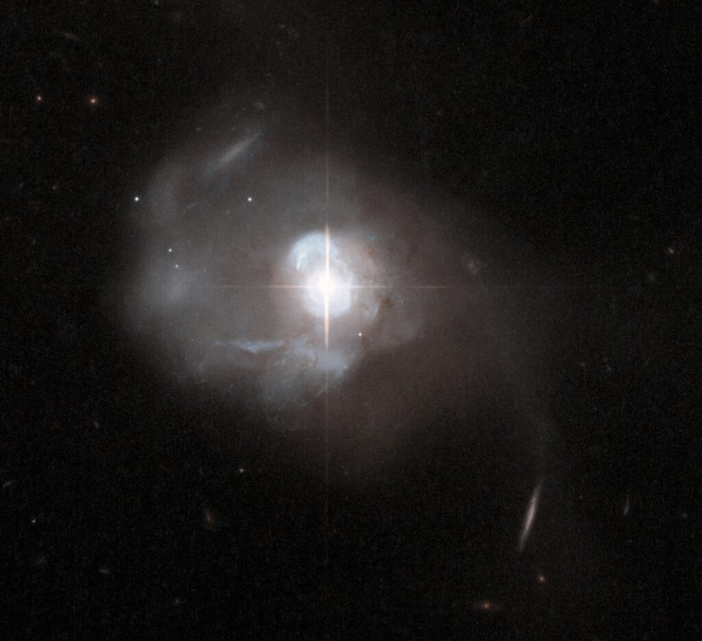 Hubble view of galaxy Markarian 231