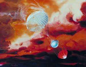Artist's concept of Galileo Jupiter probe