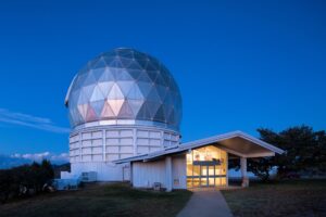Evening view of Hobby-Eberly Telescope at McDonald Observatory