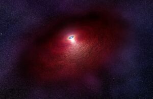 Debris disk around a neutron star