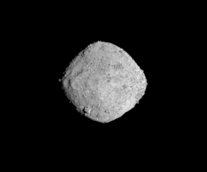 Asteroid Bennu from a distance of 85 miles