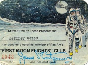 Reservation for a flight to the Moon