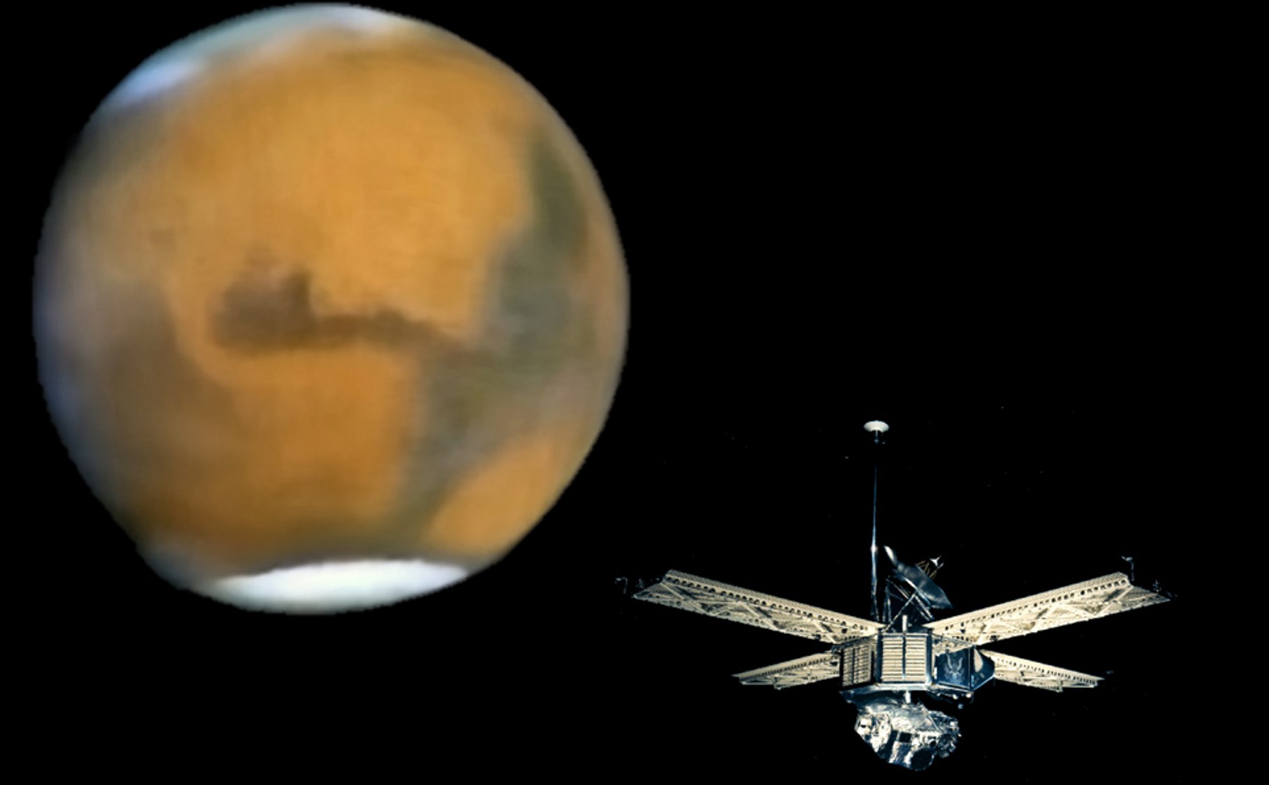 Mariner 7 at Mars