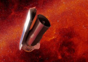 Artist's concept of Spitzer Space Telescope