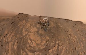 Self-portrait of the Mars rover Curiosity