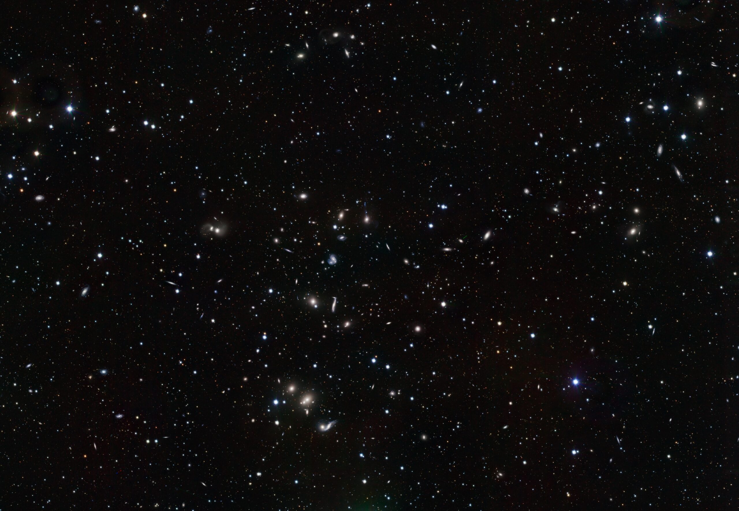 Hercules galaxy cluster