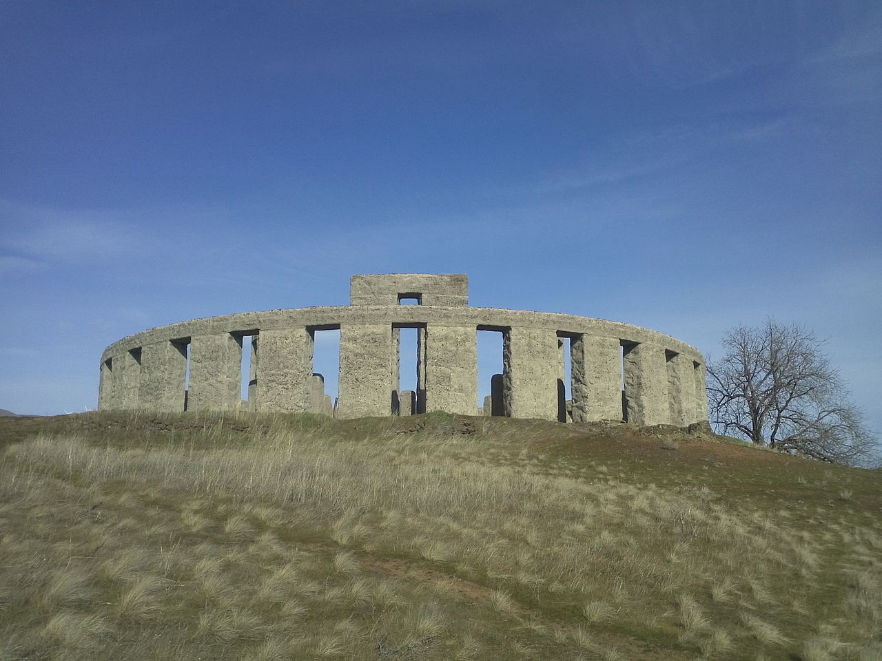 Stonehenge replica in the state of Washington