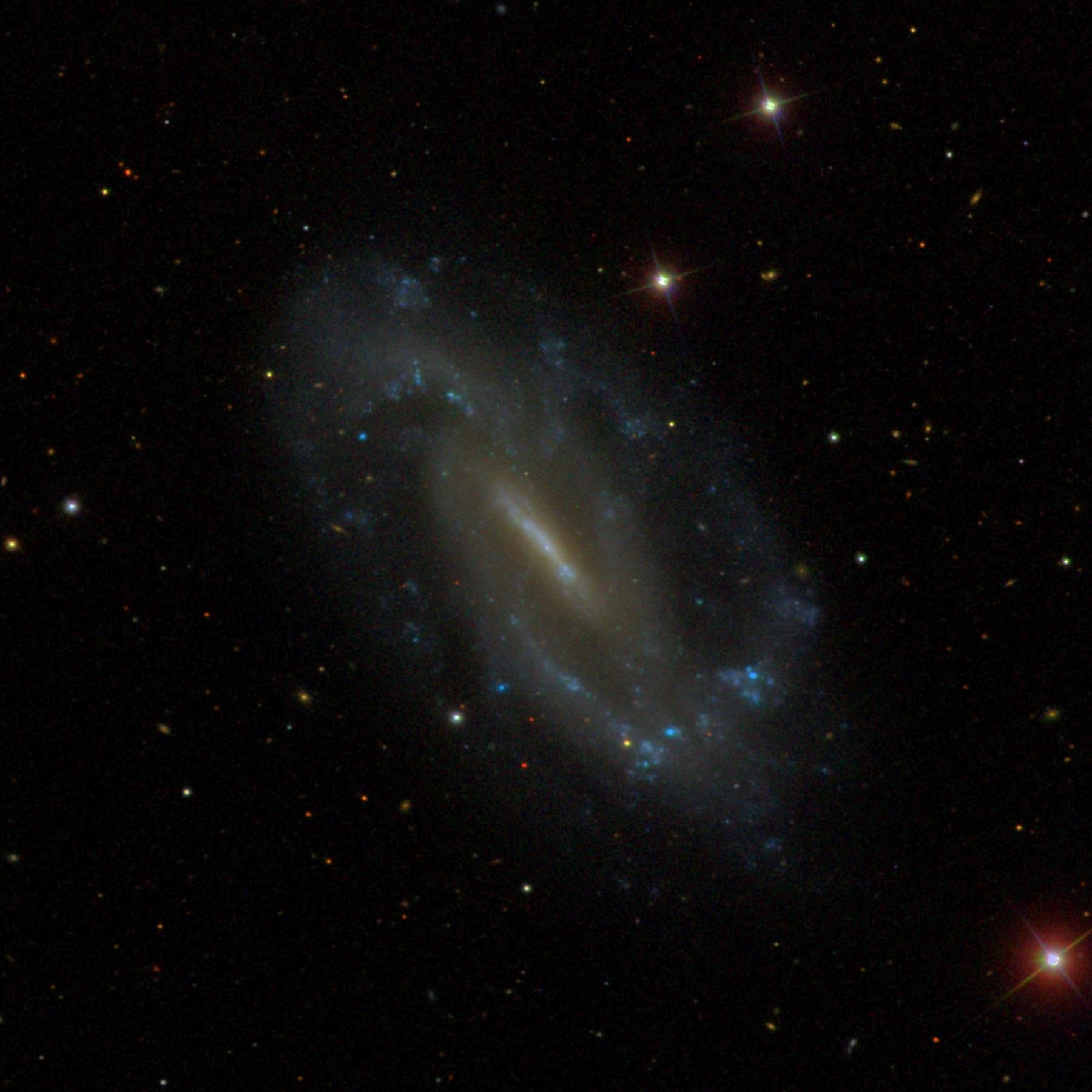 barred spiral galaxy ngc 3319