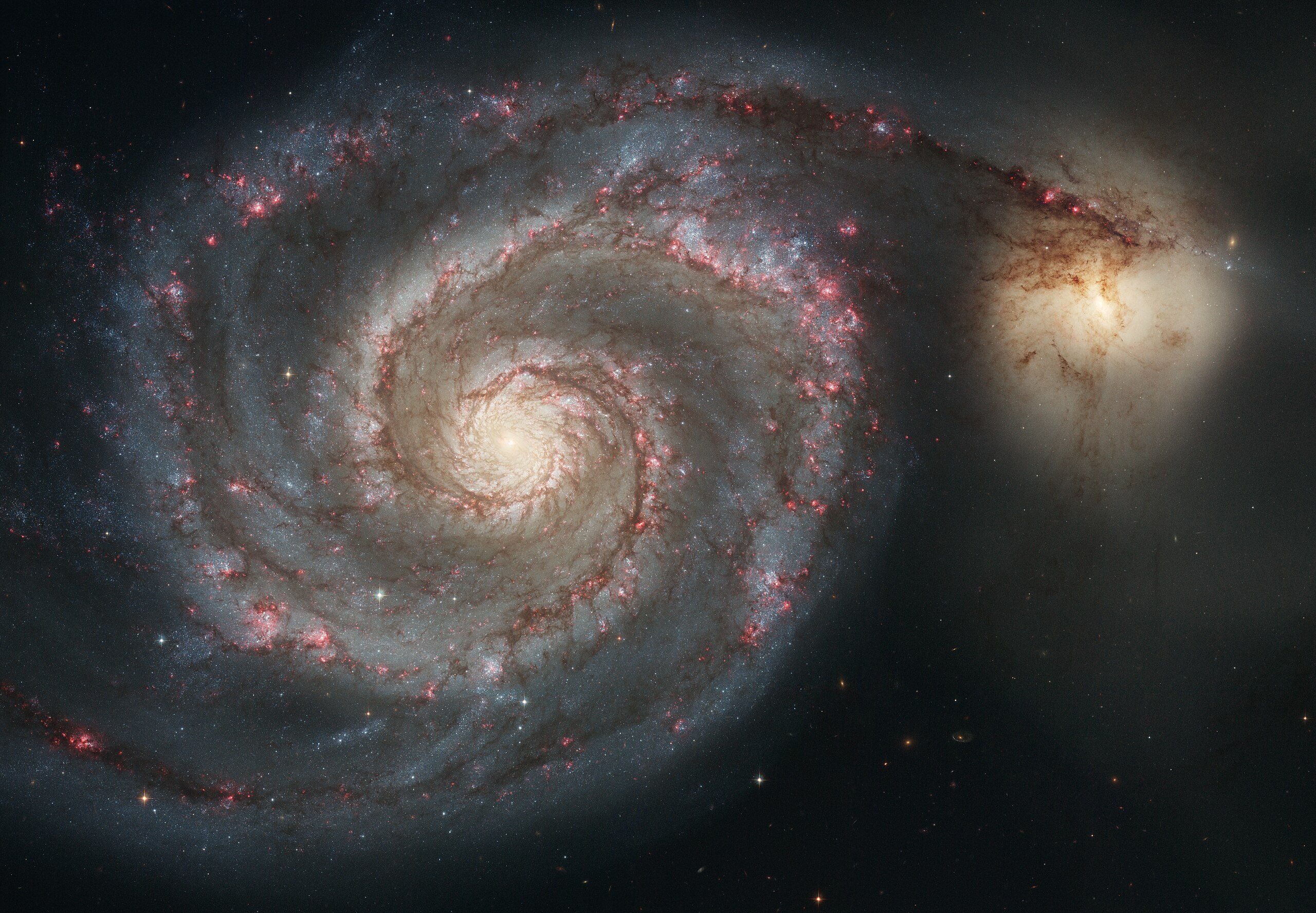 whirlpool galaxy, messier 51